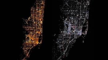 Miami ya no se ve igual desde el espacio: las fotos de la NASA que lo demuestran