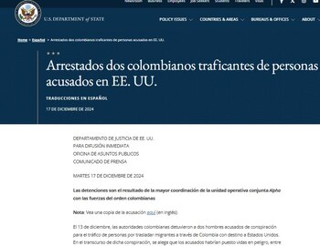 El Departamento de justicia de