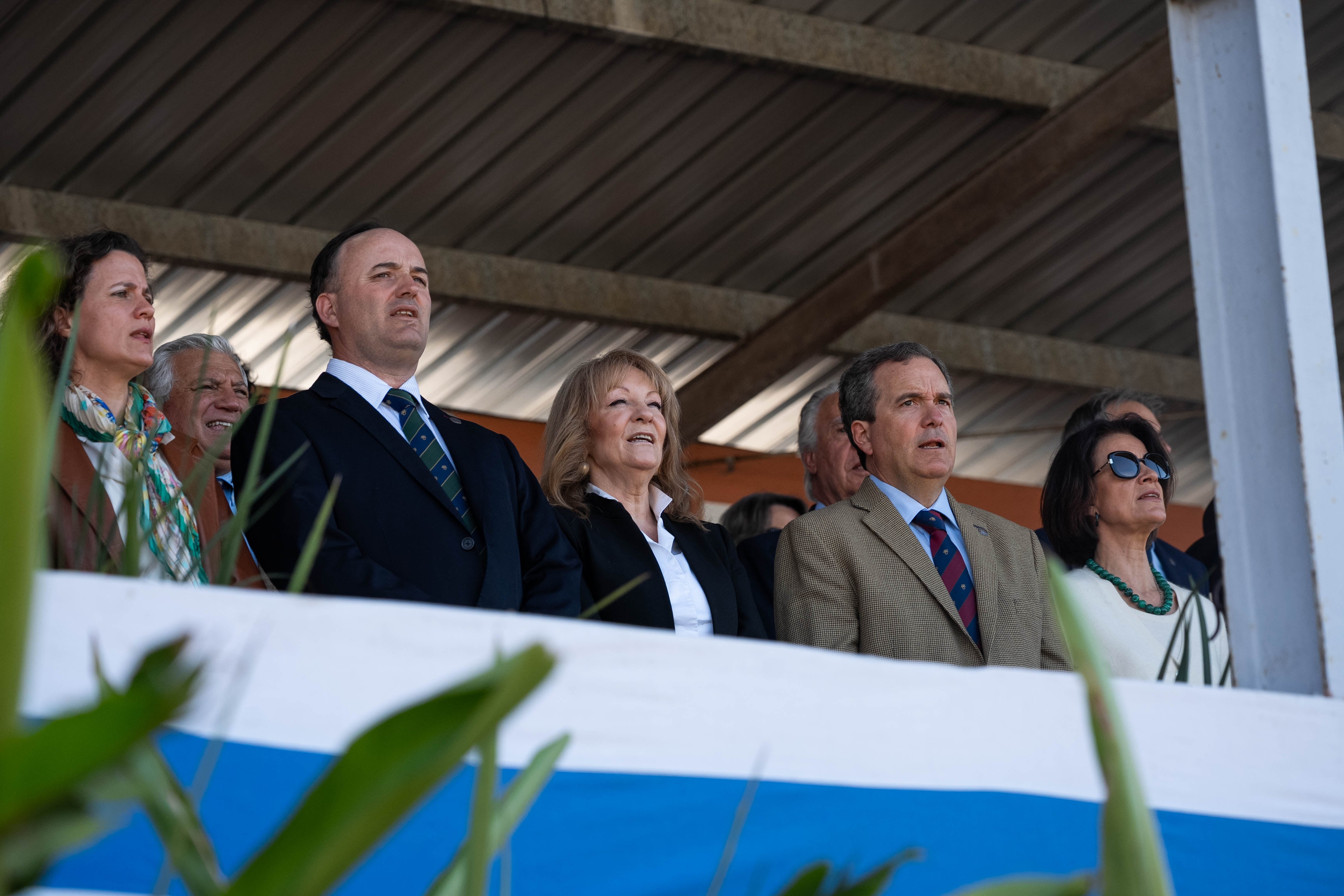 El presidente de la ARU, Rafael Ferber, junto a Carolina Cosse, quien estuvo en el cierre de la Expo Prado en ejercicio de la Presidencia (Presidencia)
