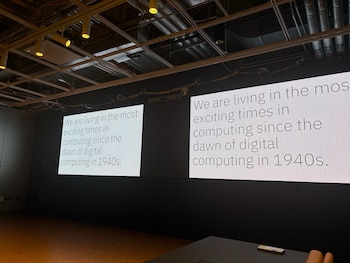 "Vivimos los momentos más apasionantes de la informática desde los orígenes de la computación digital en la década de 1940", señala IBM. (Infobae Tecno)