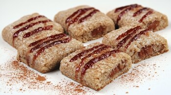 Barritas de manzana y canela