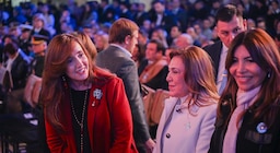 En medio de la tensión con Milei, Villarruel participó del acto en Tucumán y habló de sus intenciones para 2027