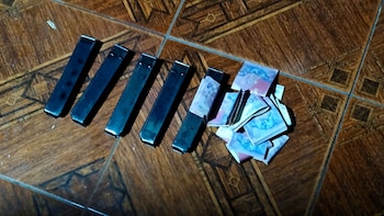 Parte de los elementos secuestrados