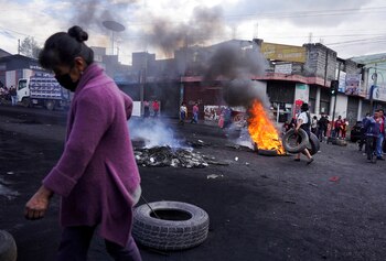 Para los cierres de vías,