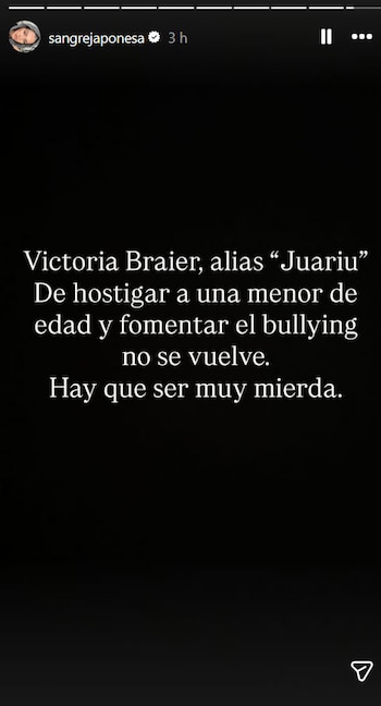 La China Suárez arremetió desde