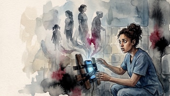 De la sospecha al horror: Joven salvadoreña descubre celular oculto grabando a mujeres y niñas en un laboratorio