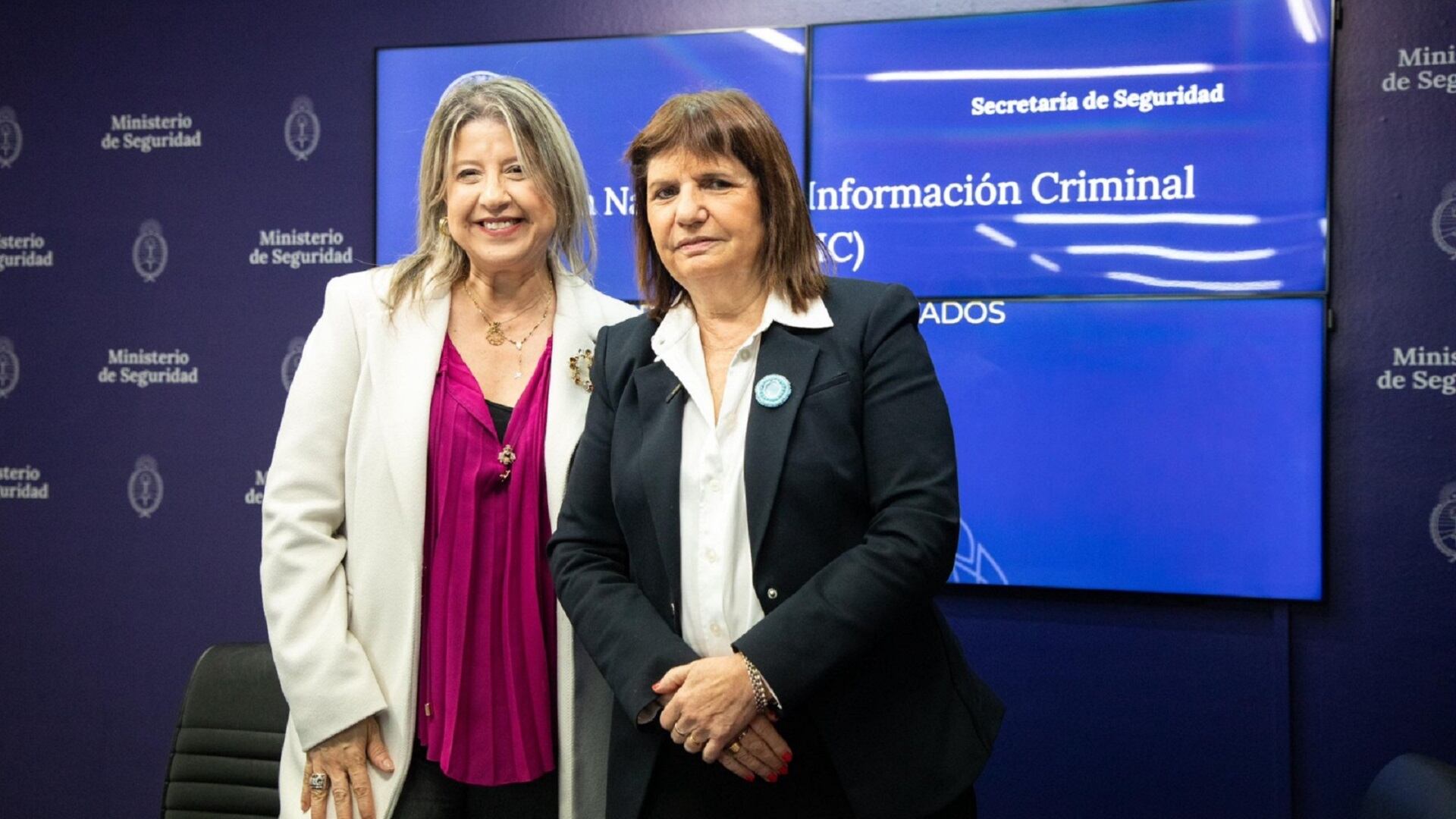 Patricia Bullrich y Alejandra Monteoliva