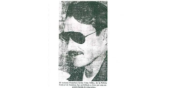 Teniente Francisco Javier Peña Téllez. (Gobierno de México)