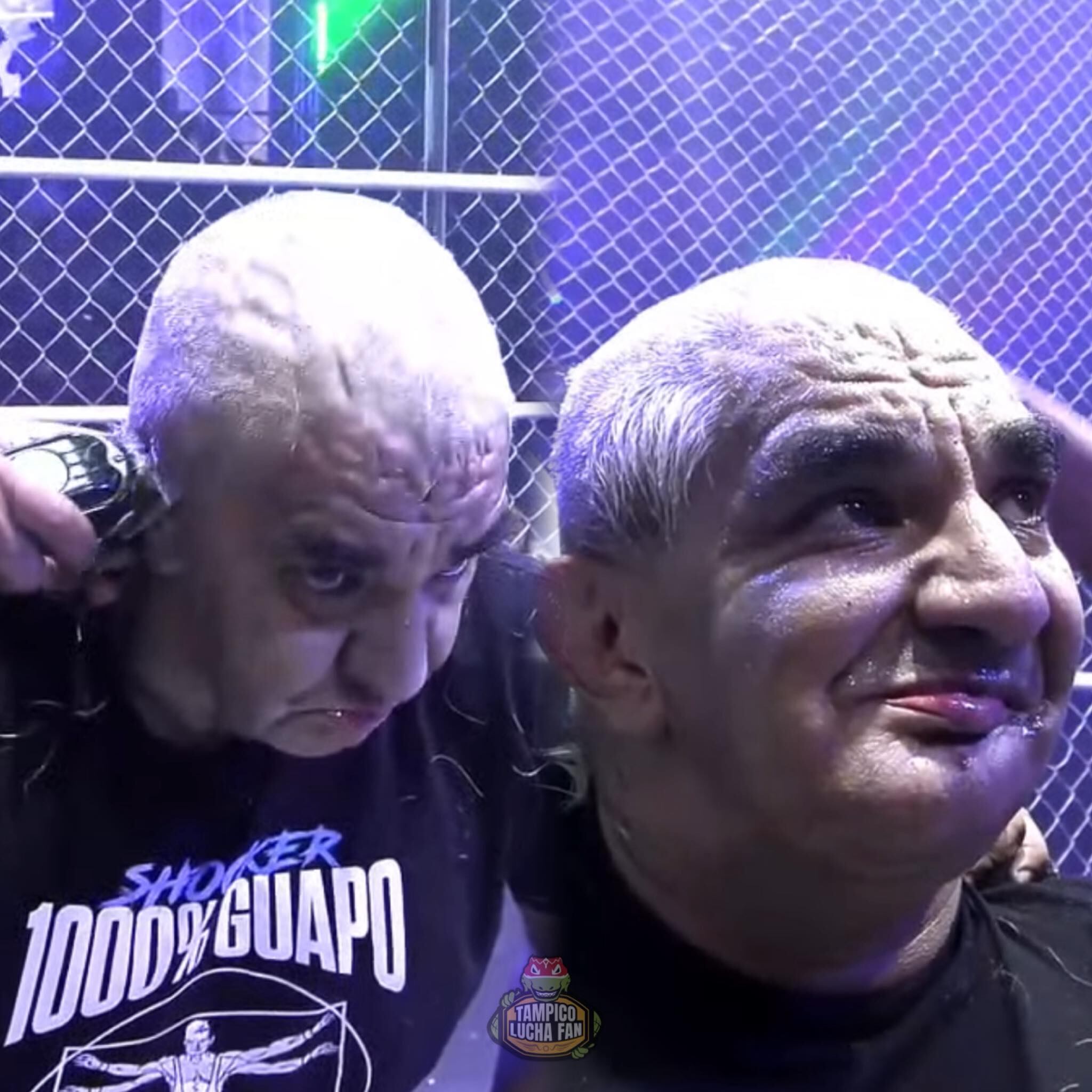 Máscaras, cabelleras y rivalidades marcaron la función especial. (Facebook: Tampico Lucha Fan)