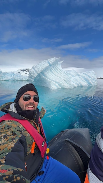 Nicolás pasó el Año Nuevo