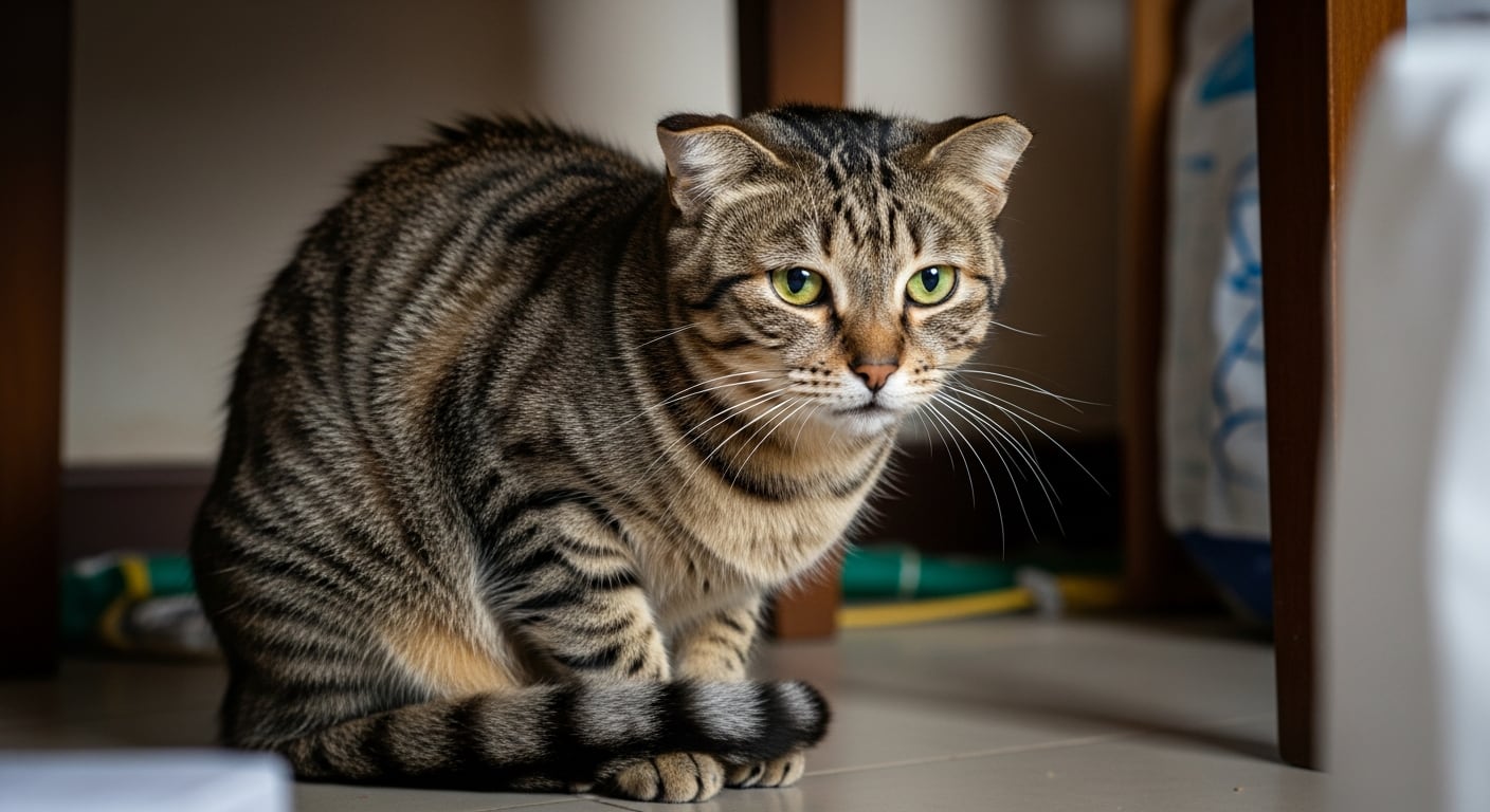 En gatos mayores, la artritis y el deterioro cognitivo afectan el acceso al arenero, por lo que un cambio repentino exige consulta veterinaria (Imagen Ilustrativa Infobae)