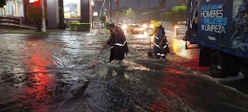 El MARN reportó lluvias y tormentas fuertes en el Área Metropolitana de San Salvador y en otras regiones del país durante el fin de semana. (Cortesía: Alcaldía de San Salvador)
