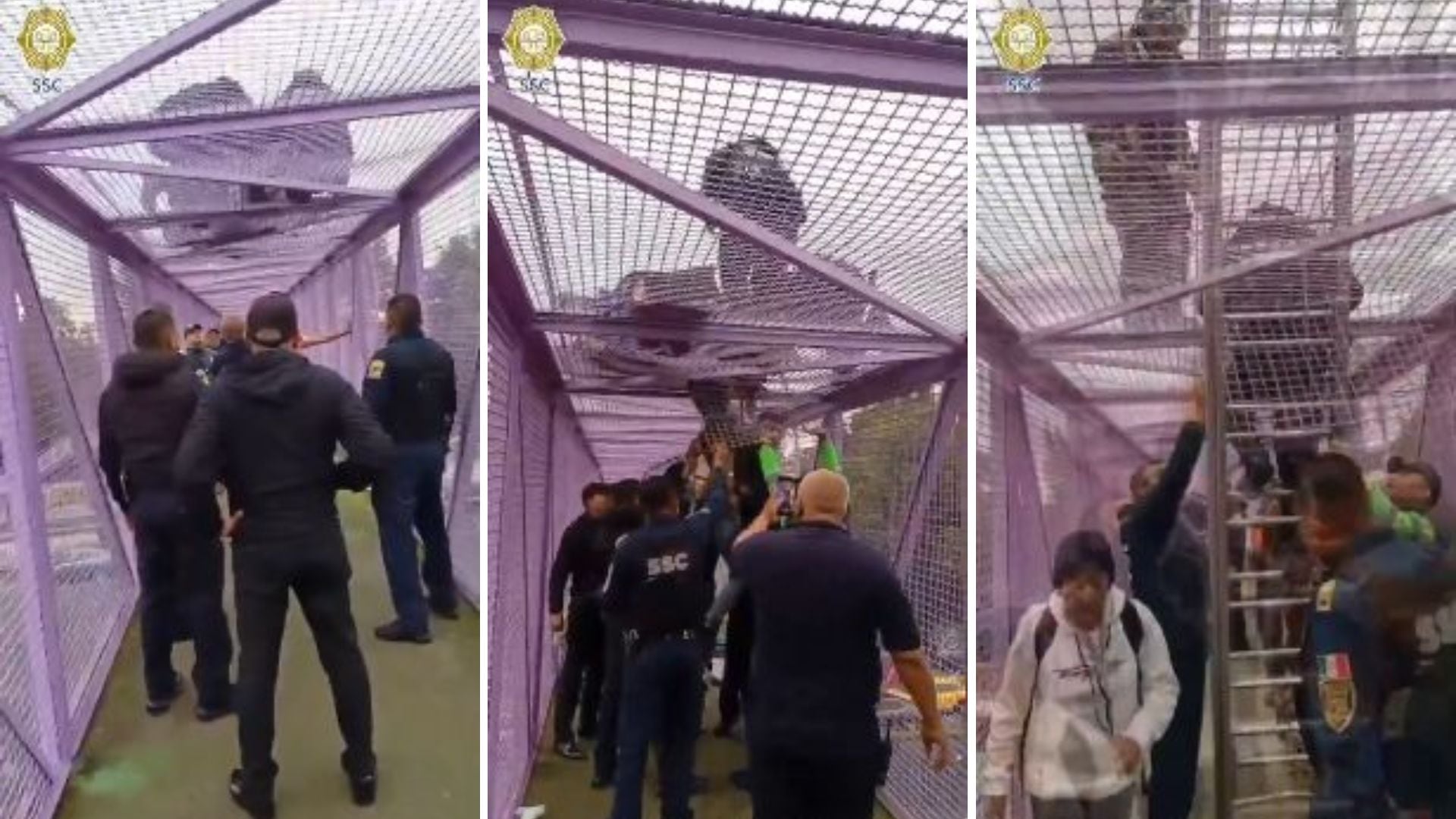 Policías de la SSC-CDMX, evitaron que joven se aventara desde un puente de Iztapalapa (especial)