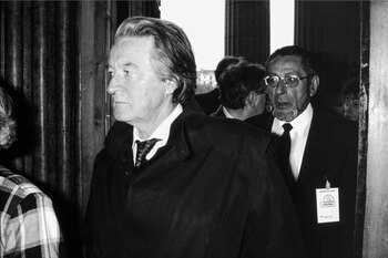 Roland Dumas, el juez francés