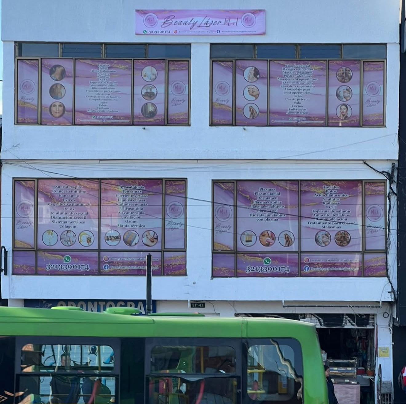 a historia clínica de Yulitza Consuelo Tolosa fue uno de los pocos elementos hallados por las autoridades dentro del establecimiento intervenido en el sur de Bogotá - crédito Beauty Láser/Instagram