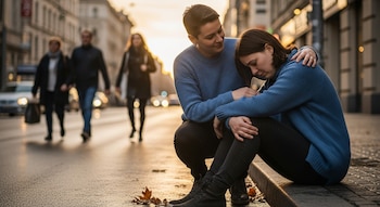 En la imagen, una persona