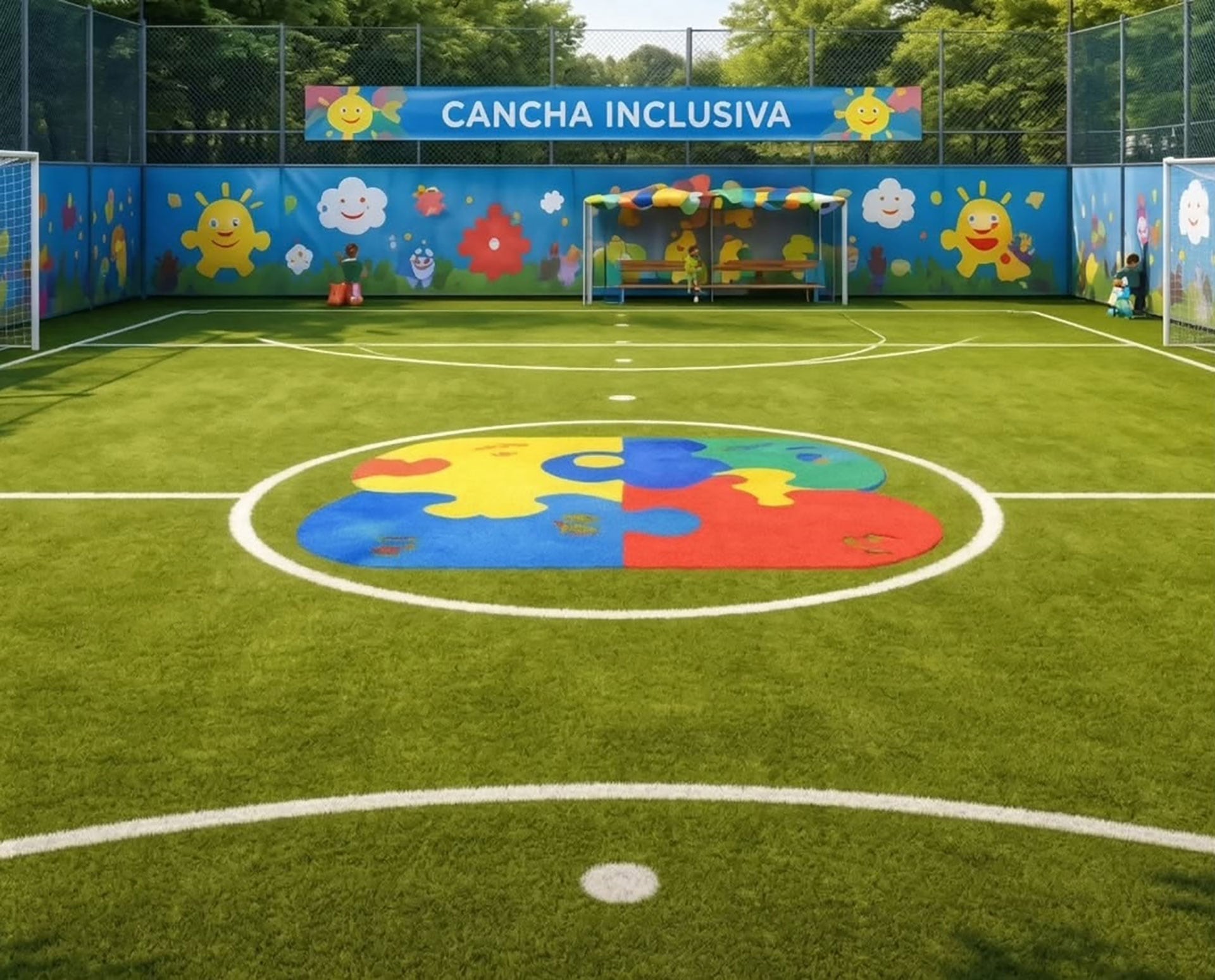 La escuelita busca que sus participantes puedan disfrutar del deporte y sentirse parte de un grupo