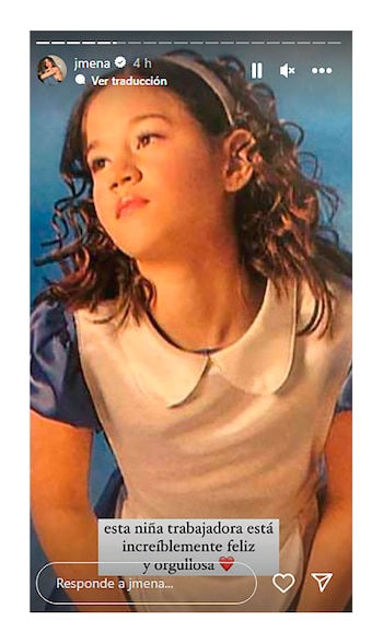 El orgullo de Jimena Barón