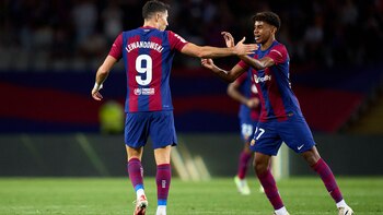 Tras el 2-1 del Barcelona