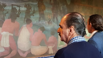 Federico Acosta en el Hospital