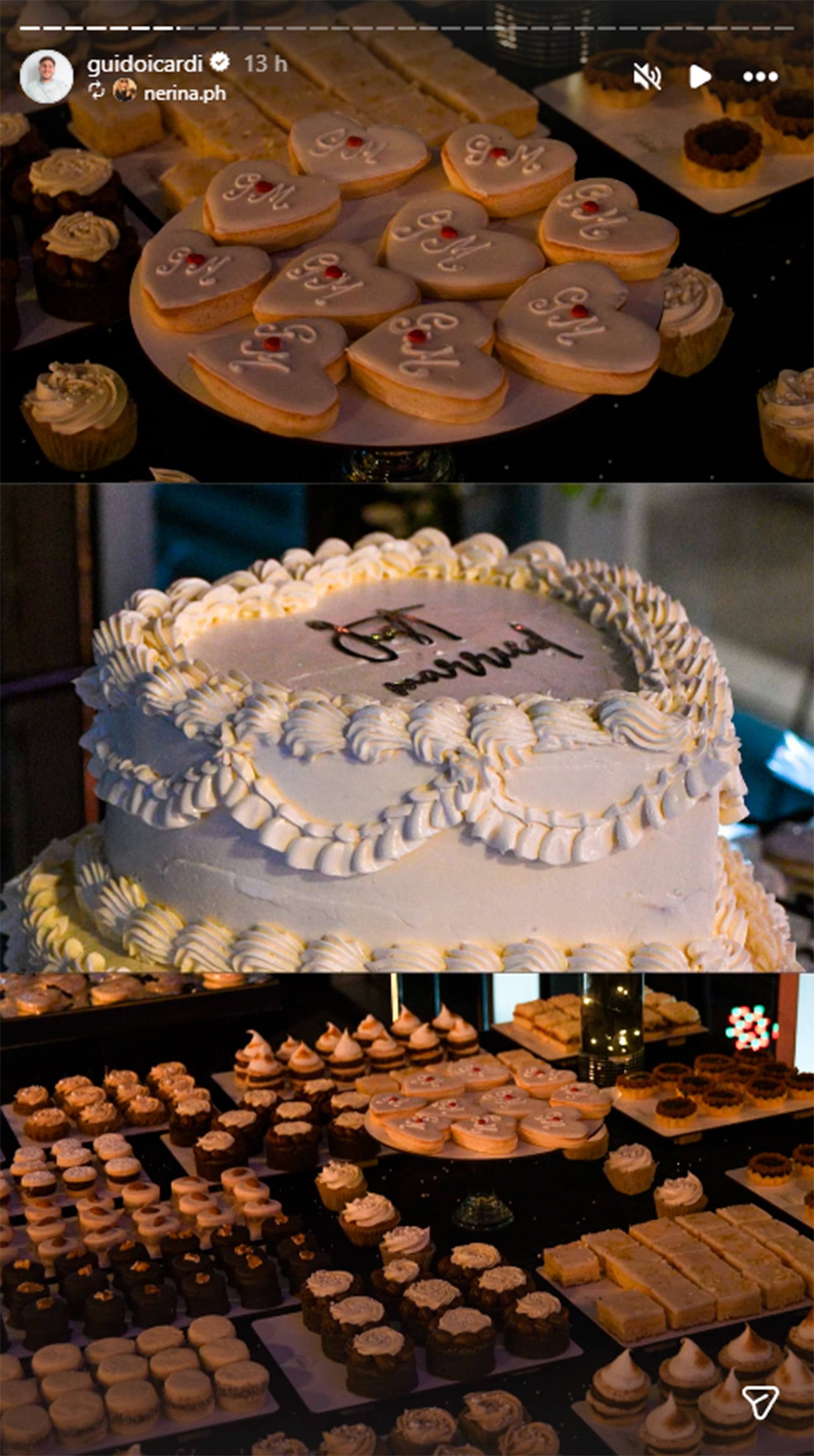 La ceremonia junto al río Paraná estuvo marcada por gestos emotivos, algunos invitados inesperados y el llamativo gesto de la pareja, que selló su unión con tatuajes durante la celebración en Rosario (Instagram: @guidoicardi)