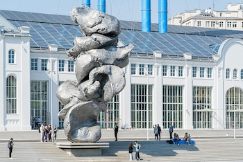 La escultura de 13 metros