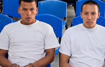 Dos integrantes de estructuras criminales recibieron 50 años de cárcel luego de que pruebas forenses y testimonios los situaran en el lugar donde fue asesinada una adolescente en Soyapango (Cortesía: FGR).