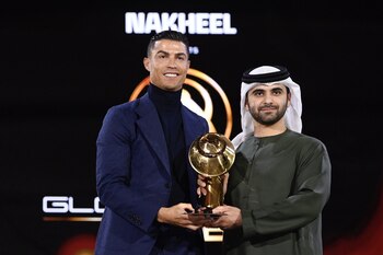 Cristiano Ronaldo recibió tres premios