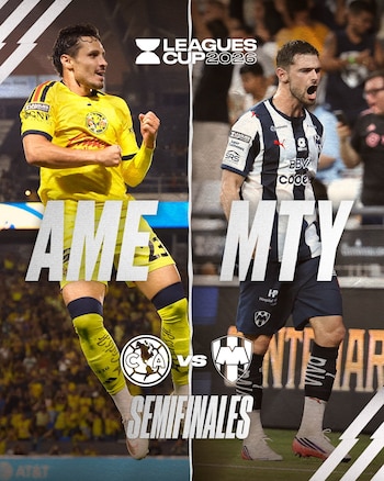 América vs Monterrey se disputará este miércoles 2 de septiembre a las 21:30 horas, en Carson, a partido único y con penales en caso de empate. (X/ @LeaguesCup)