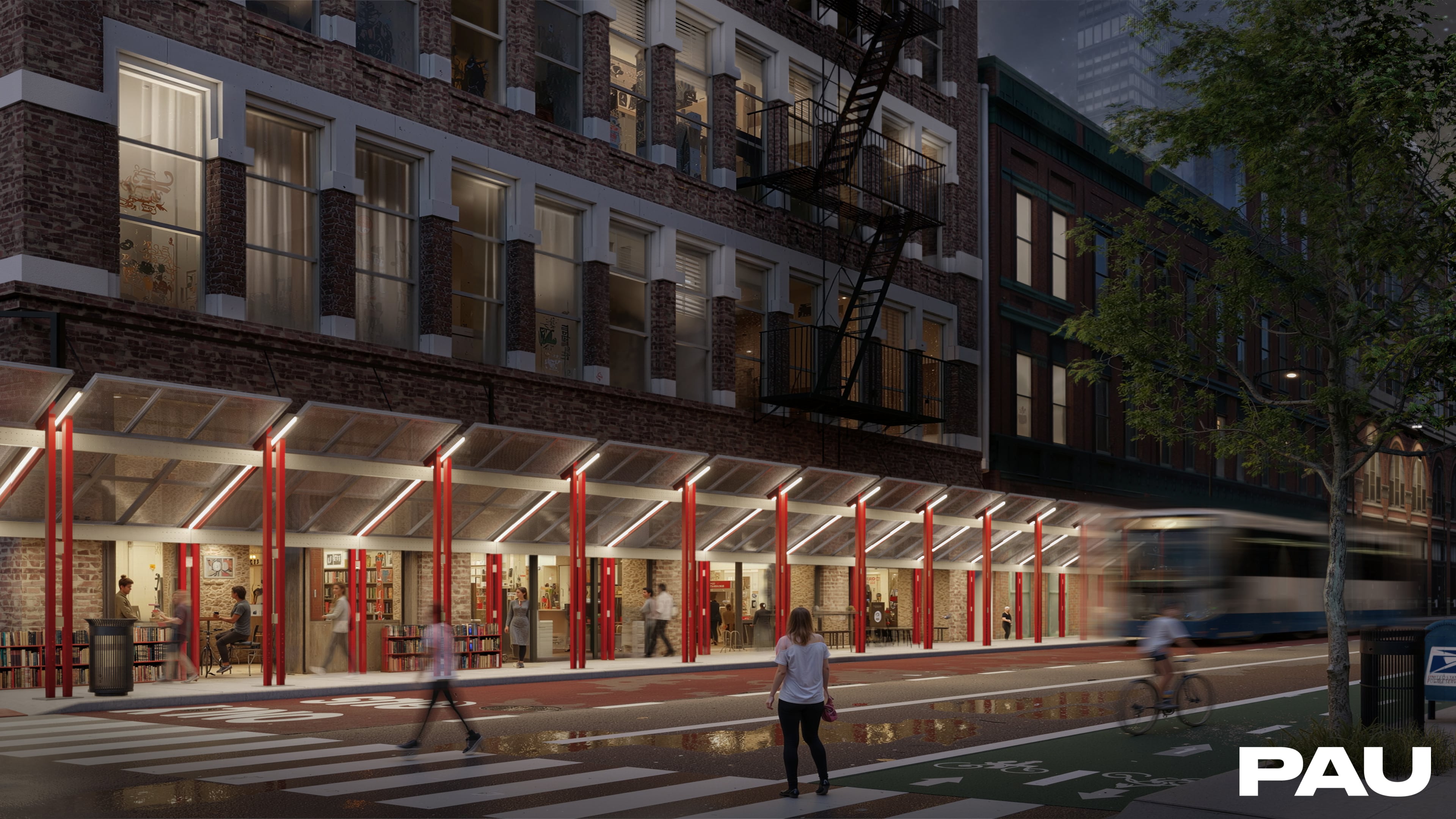 El Speed Shed presenta una estructura ligera para intervenciones de corta duración (NYC Buildings).