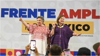 Xóchitl Gálvez y Beatriz Paredes