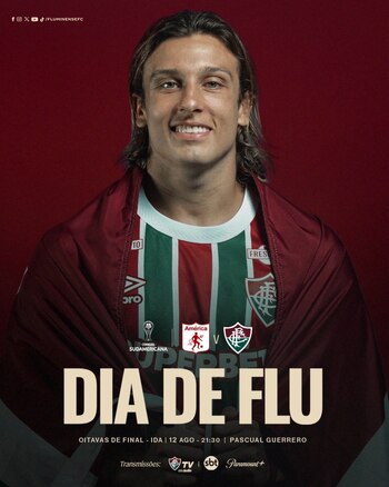 El delantero uruguayo es el protagonista para los de Río de Janeiro - crédito @FluminenseFC / X