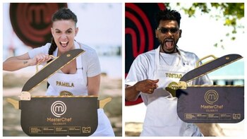 Tostao and Pamela Ospina don't