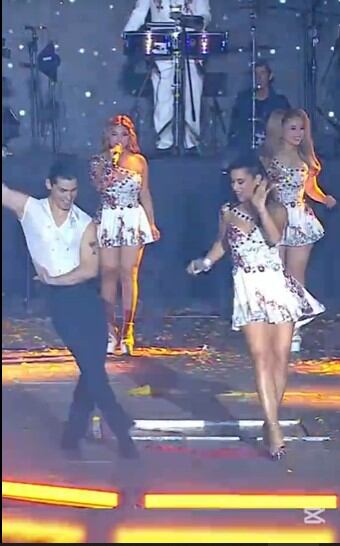 Magaly Medina y María Pía Copello sorprendieron en el aniversario de La Bella Luz