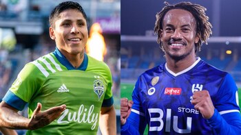 Raúl Ruidiaz y André Carrillo