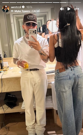 Westcol continúa presumiendo su relación