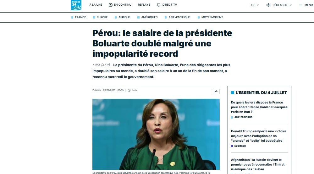 Fuente: France 24 / AFP