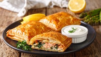 Receta de hojaldre relleno de