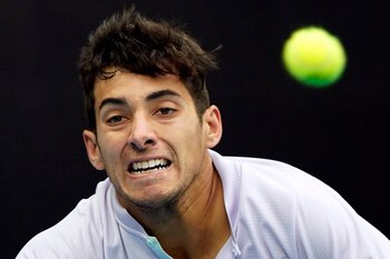El tenista chileno Cristian Garin