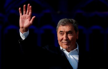 Eddy Merckx. EFE/EPA/GUILLAUME HORCAJUELO/Archivo