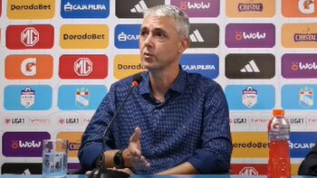 Tiago Nunes se mostró sorprendido