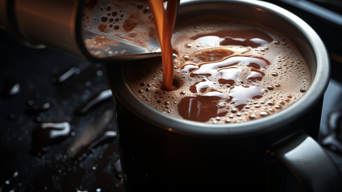 El chocolate caliente a base ed leche es la bebida tradicional para acompañar la tradicional rosca.(Imagen Ilustrativa Infobae)