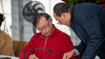 Gustavo Petro habla tras reunión