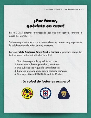 Con este mensaje conjunto, los