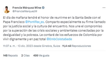 Ambos líderes tocarán el tema