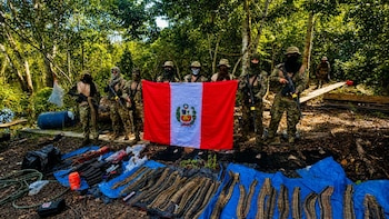 La intervención debilitó la logística y la capacidad operativa de las redes criminales en Mariscal Ramón Castilla - Créditos: Ministerio de Defensa.