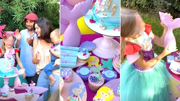 El tierno festejo de cumpleaños