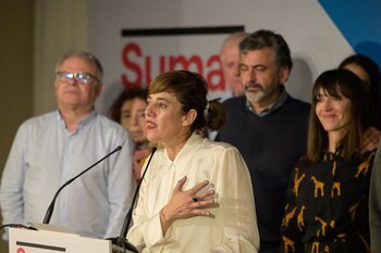 La candidata de Sumar Galicia,