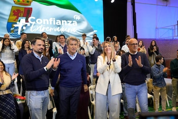 El presidente del PP, Alberto