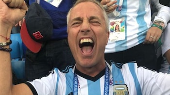 El apasionado festejo de Marley con un ex Gran Hermano en el partido de Argentina: “En el tercer gol necesitaba descargar”